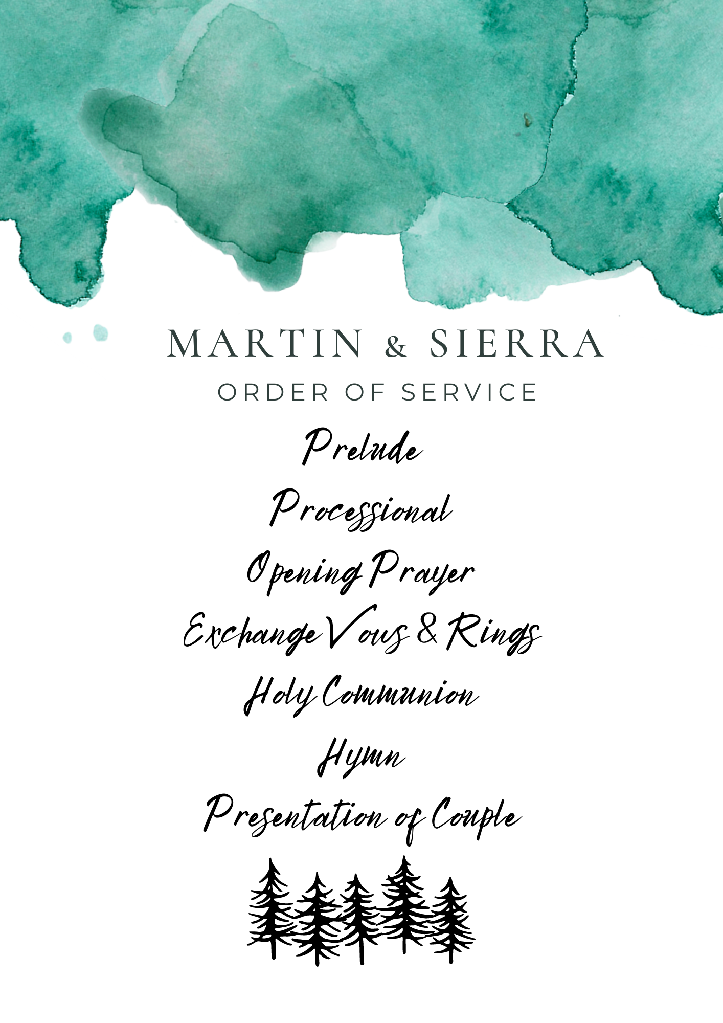 The Wedding Website of Martin Silva and Sierra Scruggs