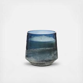 Beautifully Done Baltic Glass Candle