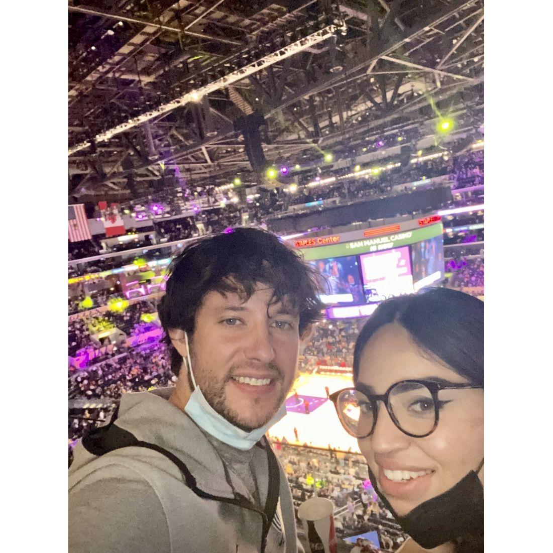 Of course we ended up at a basketball game or two (shoutout to Luis for making it possible)