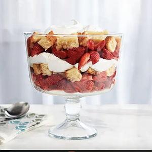 Glass Trifle Bowl