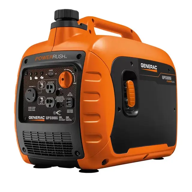 GP3300i 3300-Watt Recoil Start Gasoline Powered Inverter Generator Super Quiet with PowerRUSH Technology - 50 State/CSA