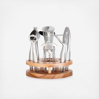 Straight Novo 7-Piece Kitchen and Bar Utensil Set