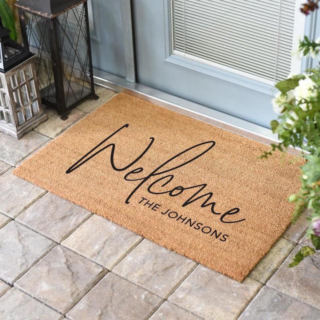 Personalized Doormat, Custom Welcome Mat