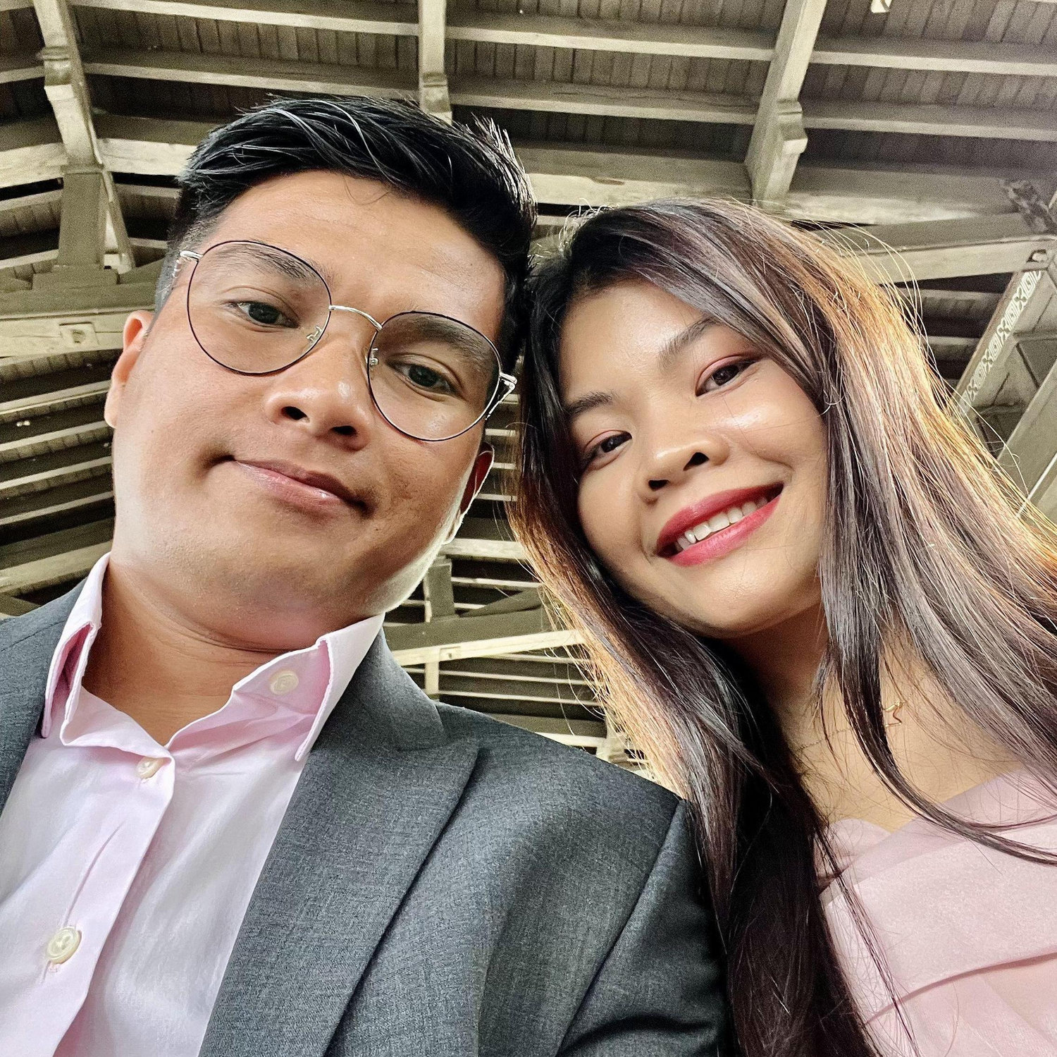 After 2 years of long-distance, we finally got to see each other again.