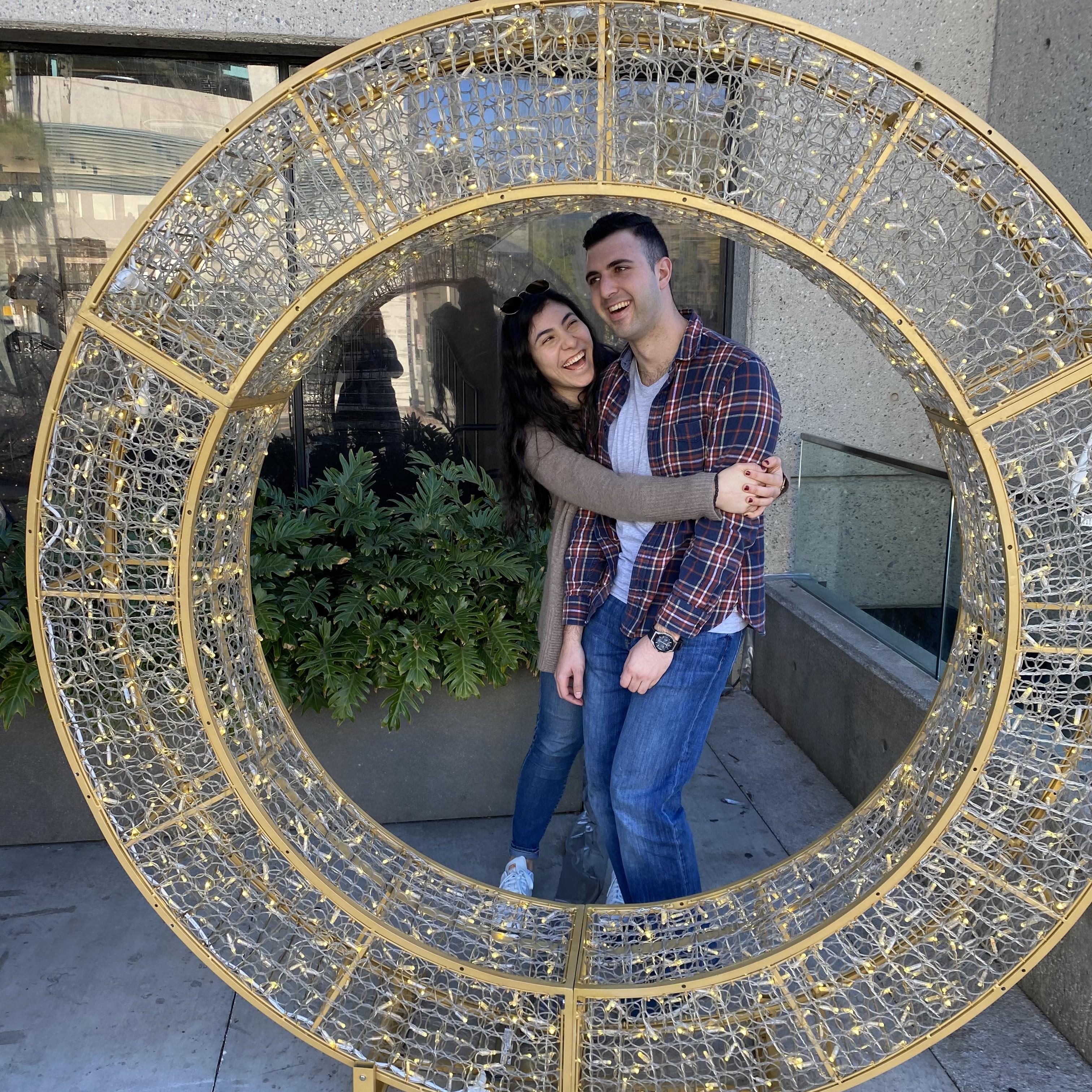 Glendale, California 
(Michael's trapped!)