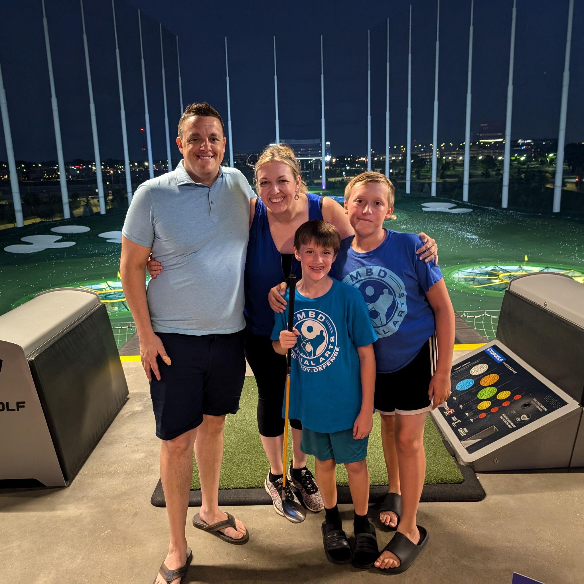 Top Golf with Landon & Jamey