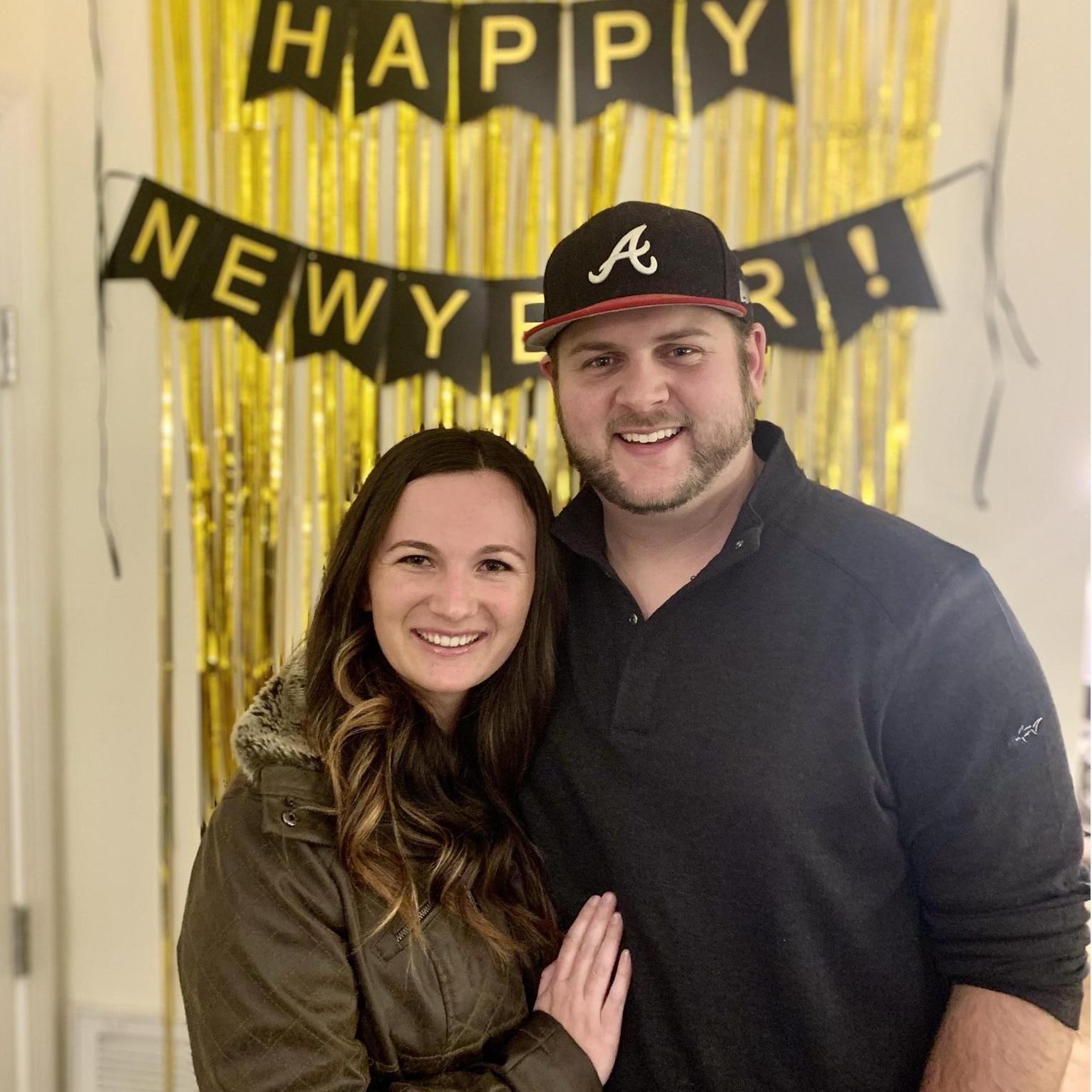 In December 2020, Michael Hancock (Michael introduced Colt & I) moved to Nashville. We celebrated New Year's Eve with him & Katie at their new townhome.