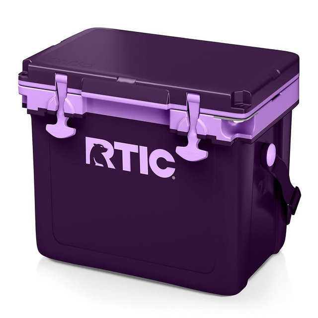 RTIC Ultra-Light 22 Quart Hard Cooler Insulated Portable Ice Chest Box for Drink, Beverage, Beach, Camping, Picnic, Fishing, Boat, Barbecue, 30% Lighter Than Rotomolded Coolers