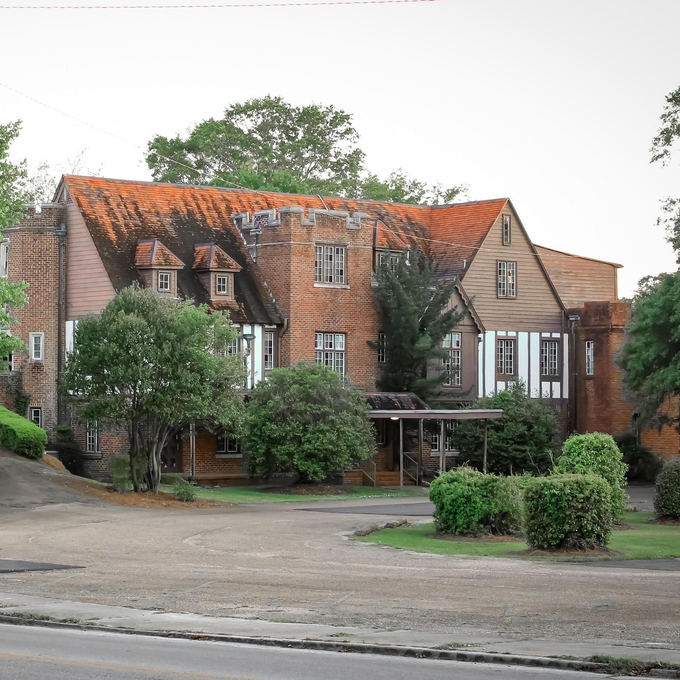 The outside of the wedding venue!