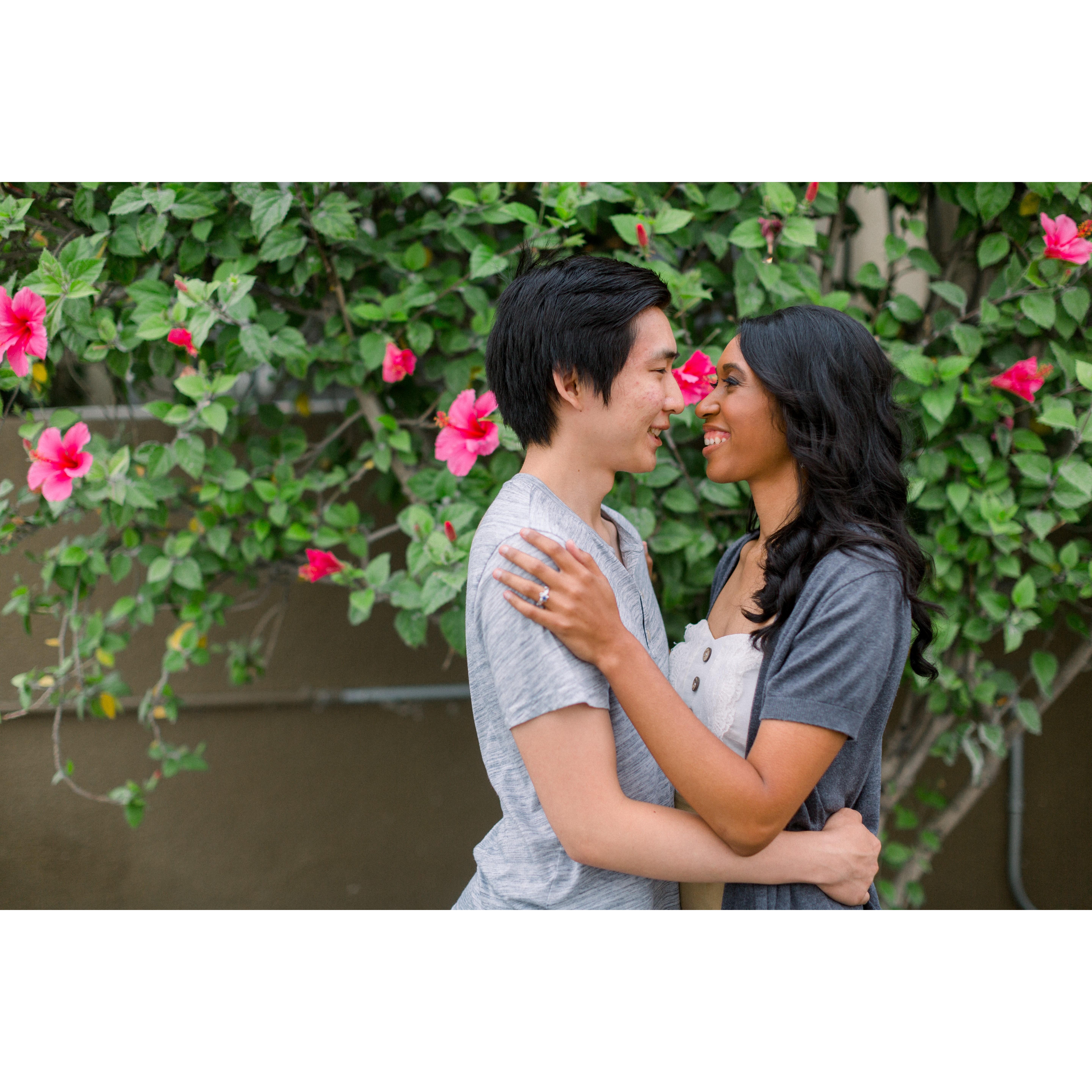 Engagement photoshoot in San Diego 2021
