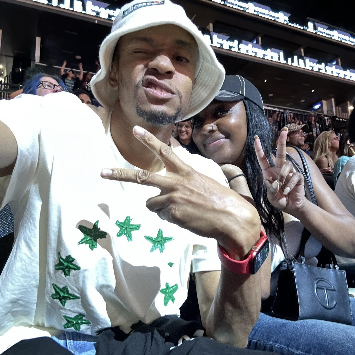 Our first WNBA game