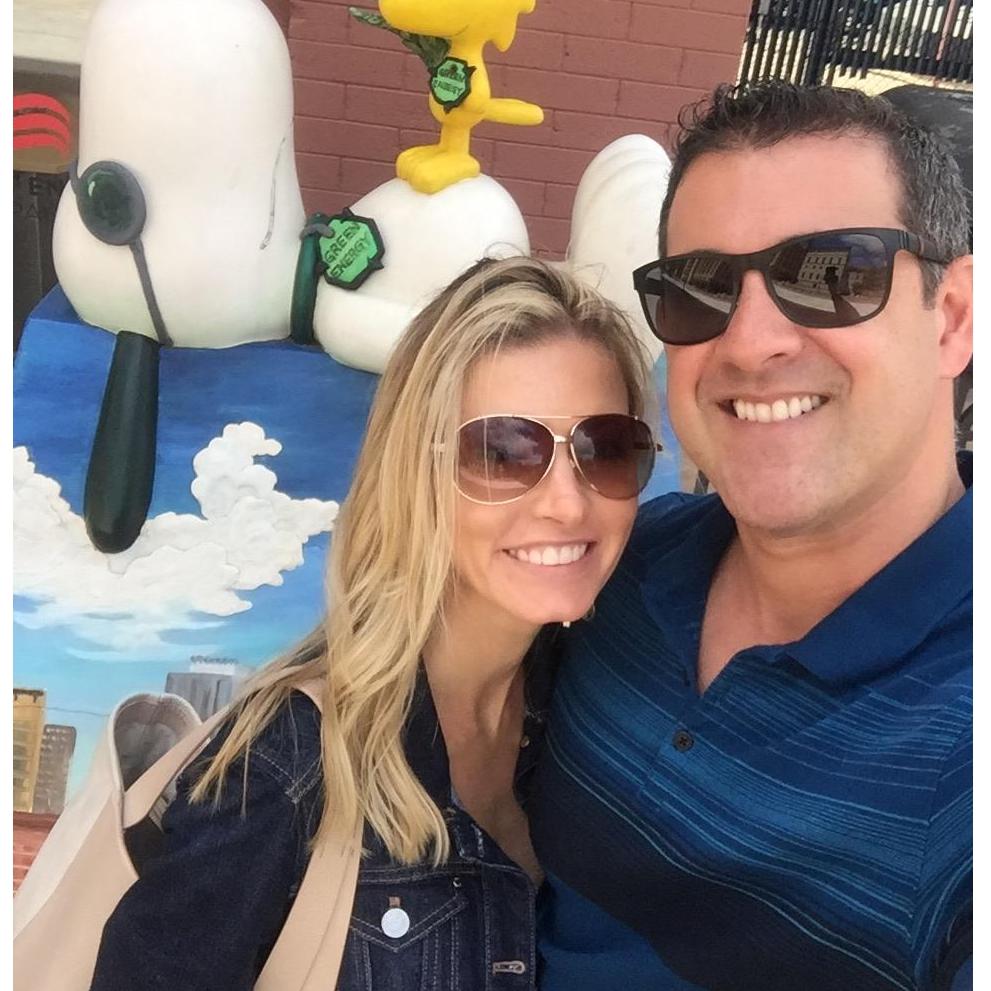 One of our first selfies together! Downtown St Paul Minnesota.