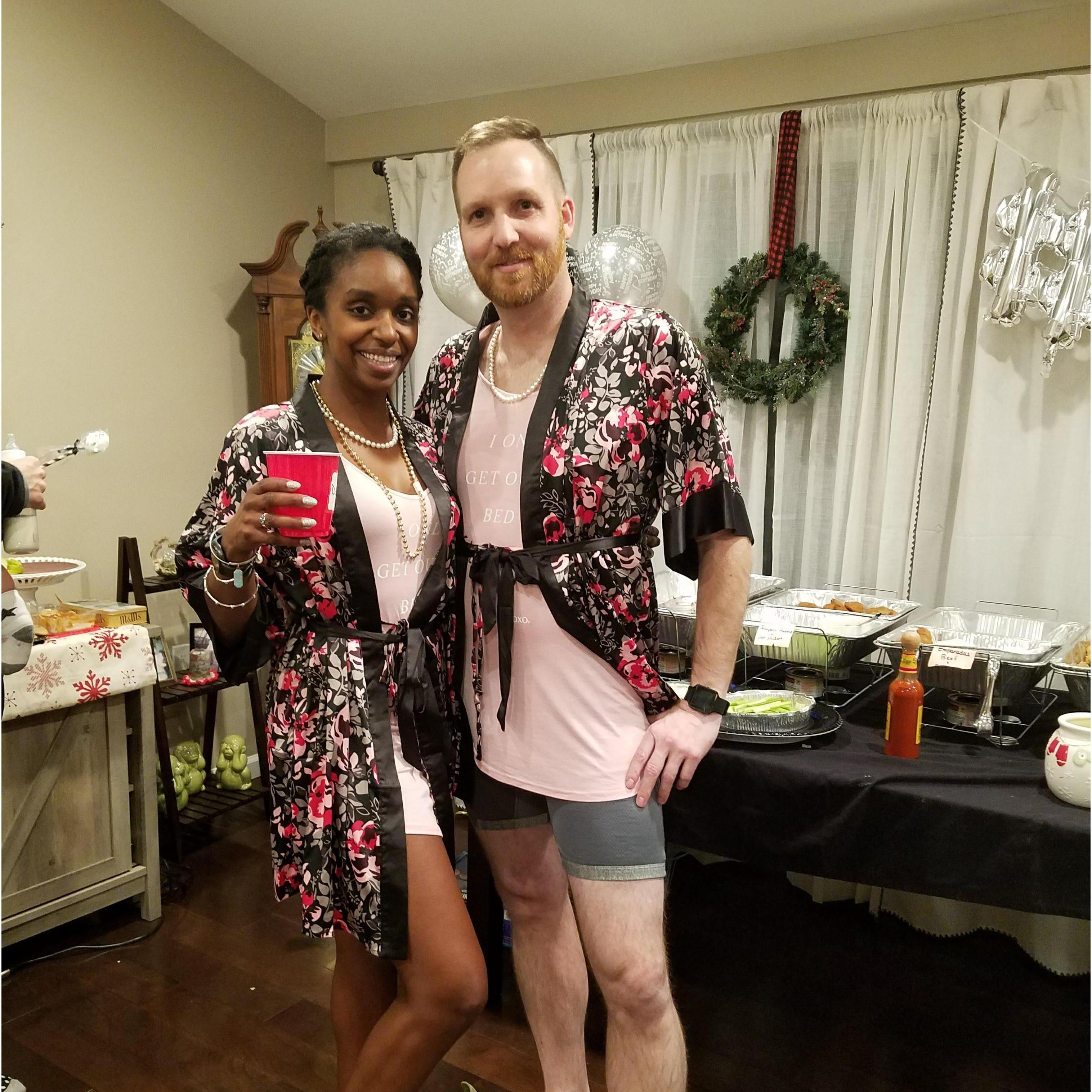 NYE 2018 PJ party competition
Yes! We won 🤗