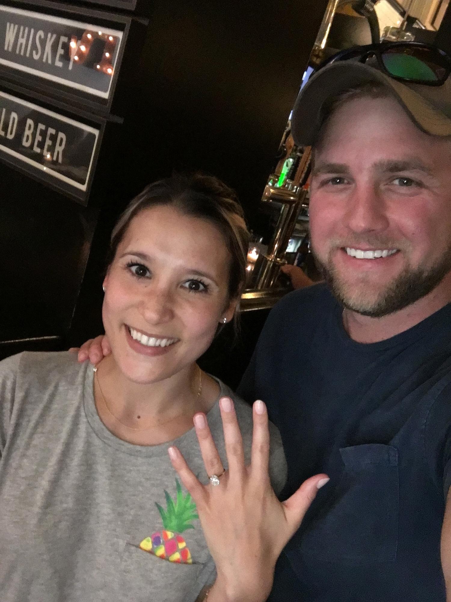 Maile's first time to New York will forever be known as the trip when we got engaged!