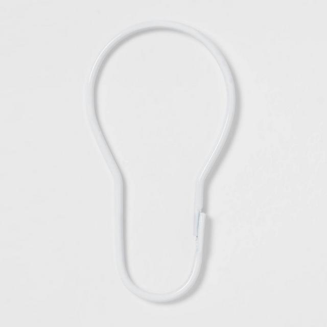 Basic Shower Curtain Hook with Clasp - Room Essentials™