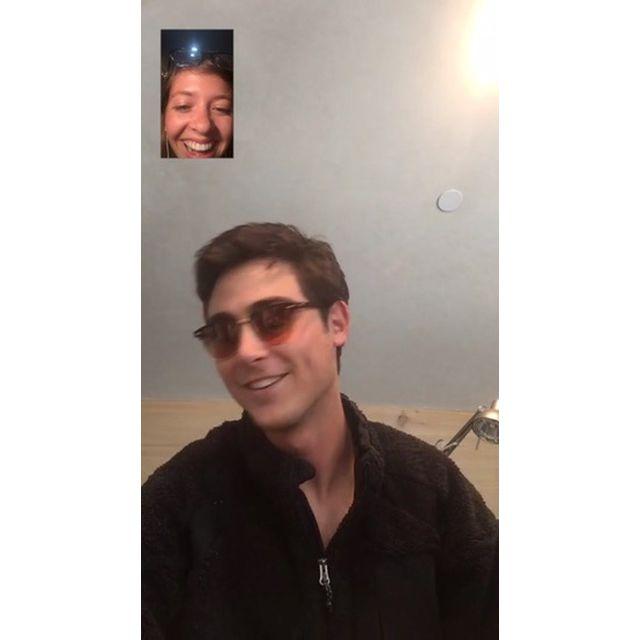 Lots of FaceTime! 9 months of our first year of dating were long distance