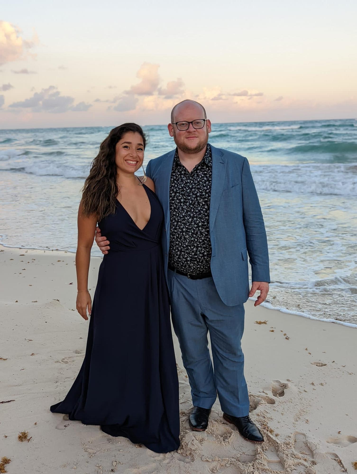 Higgy's wedding in Tulum (Kyle getting a second use of a certain suit no one else ever got to see)