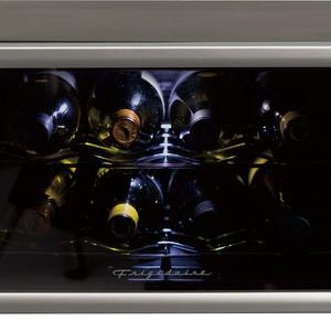 Frigidaire - 8-Bottle Wine Cooler - Silver