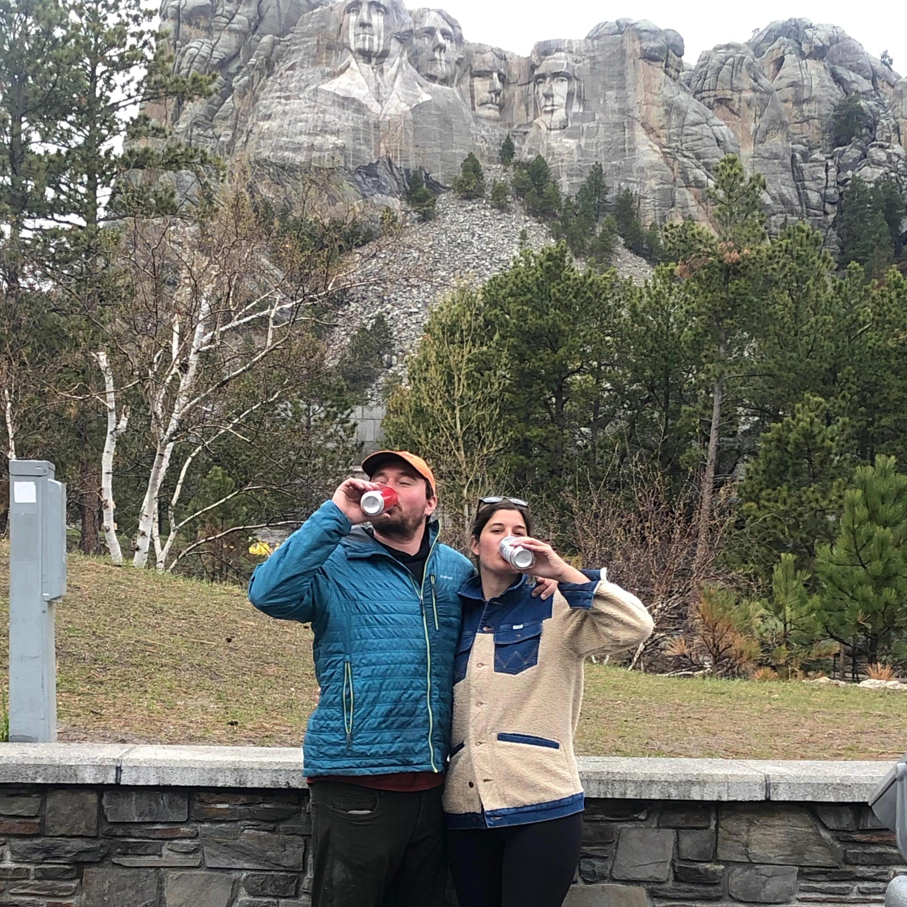 Budweiser at Mount Rushmore? Why not.