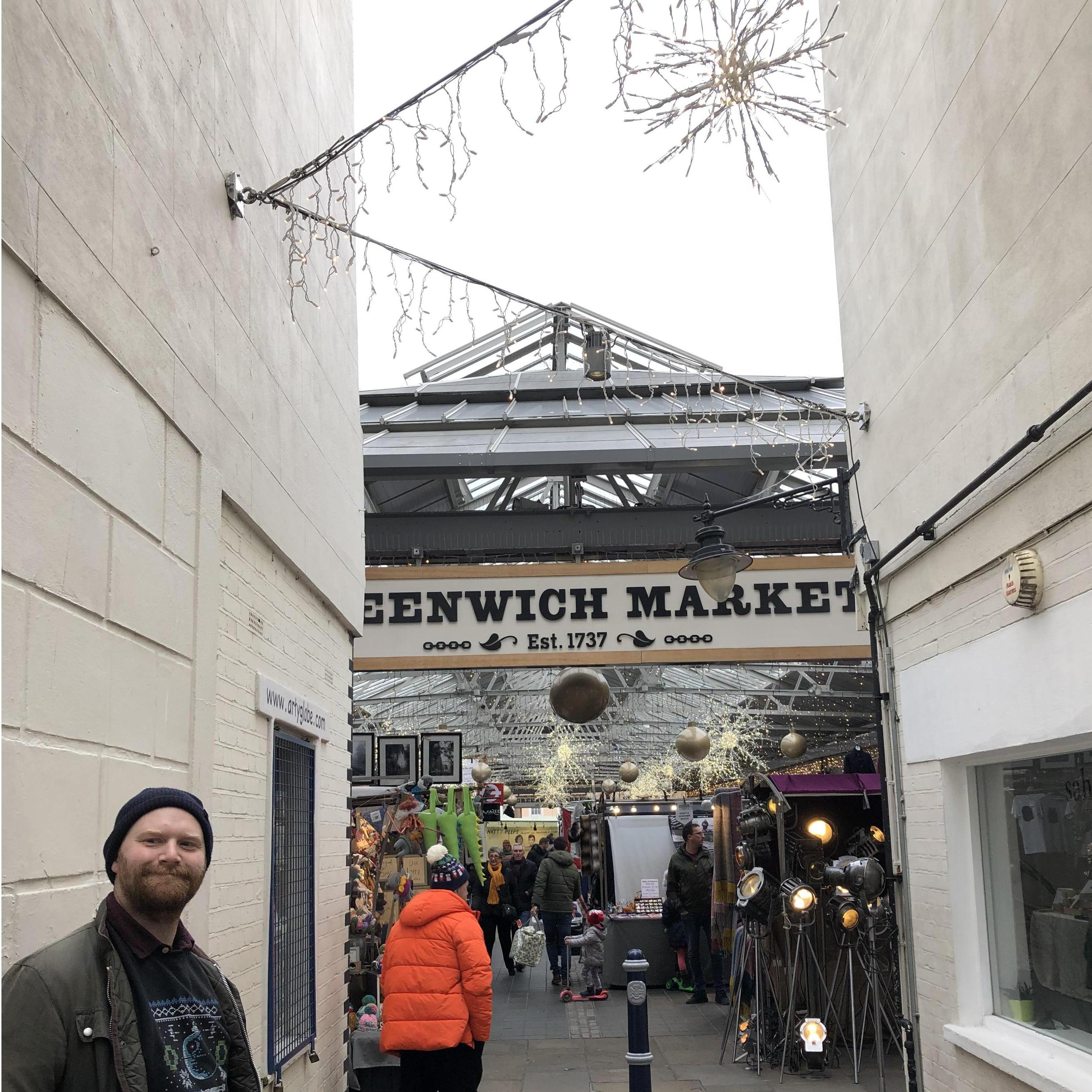 The stalls in Greenwich Market are really fun to browse, and the food stalls are mega tasty.