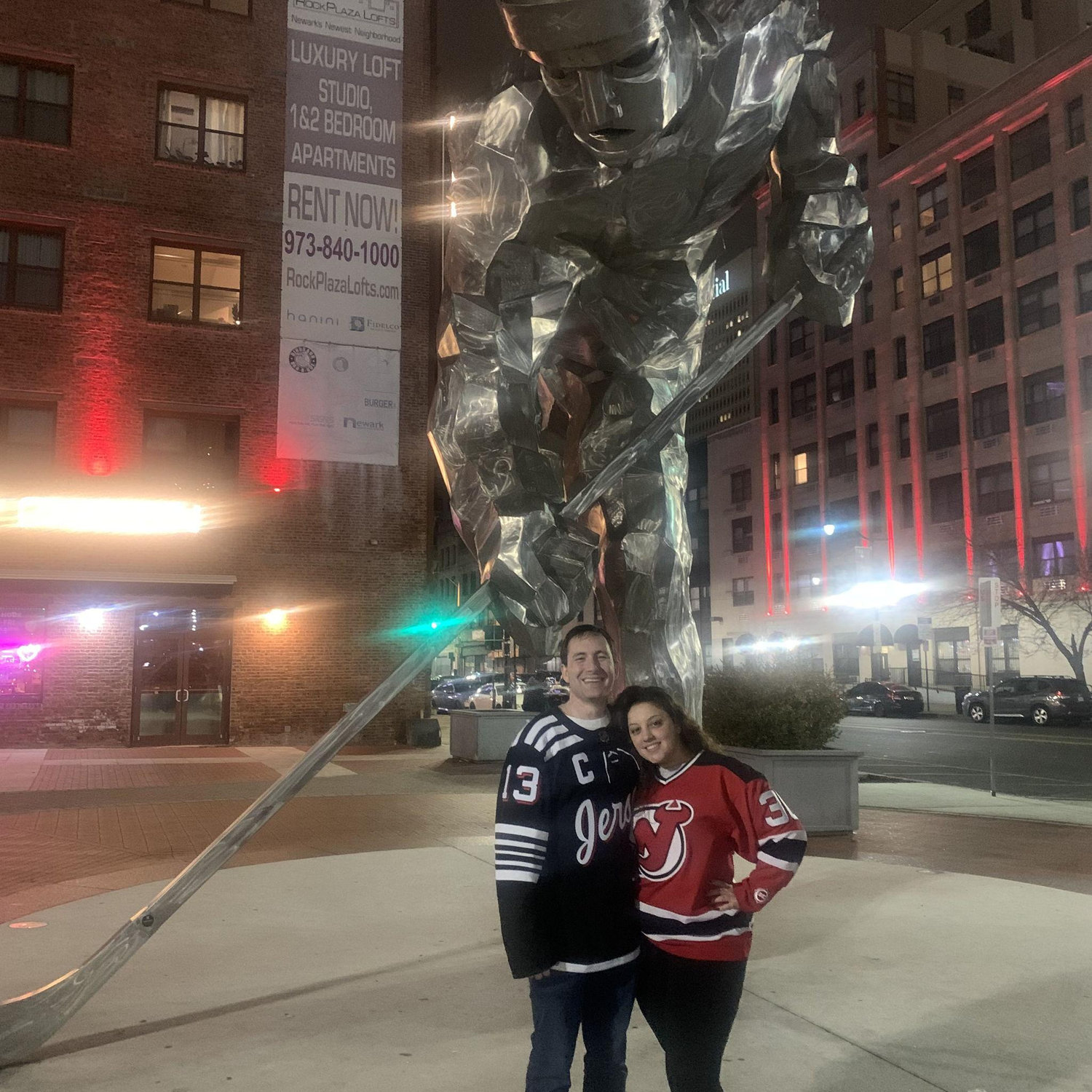 Our first Devil's game!