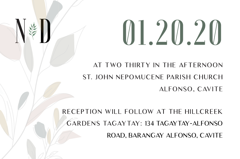 The Wedding Website of Deneice Tueres and Nalwyn Frialde
