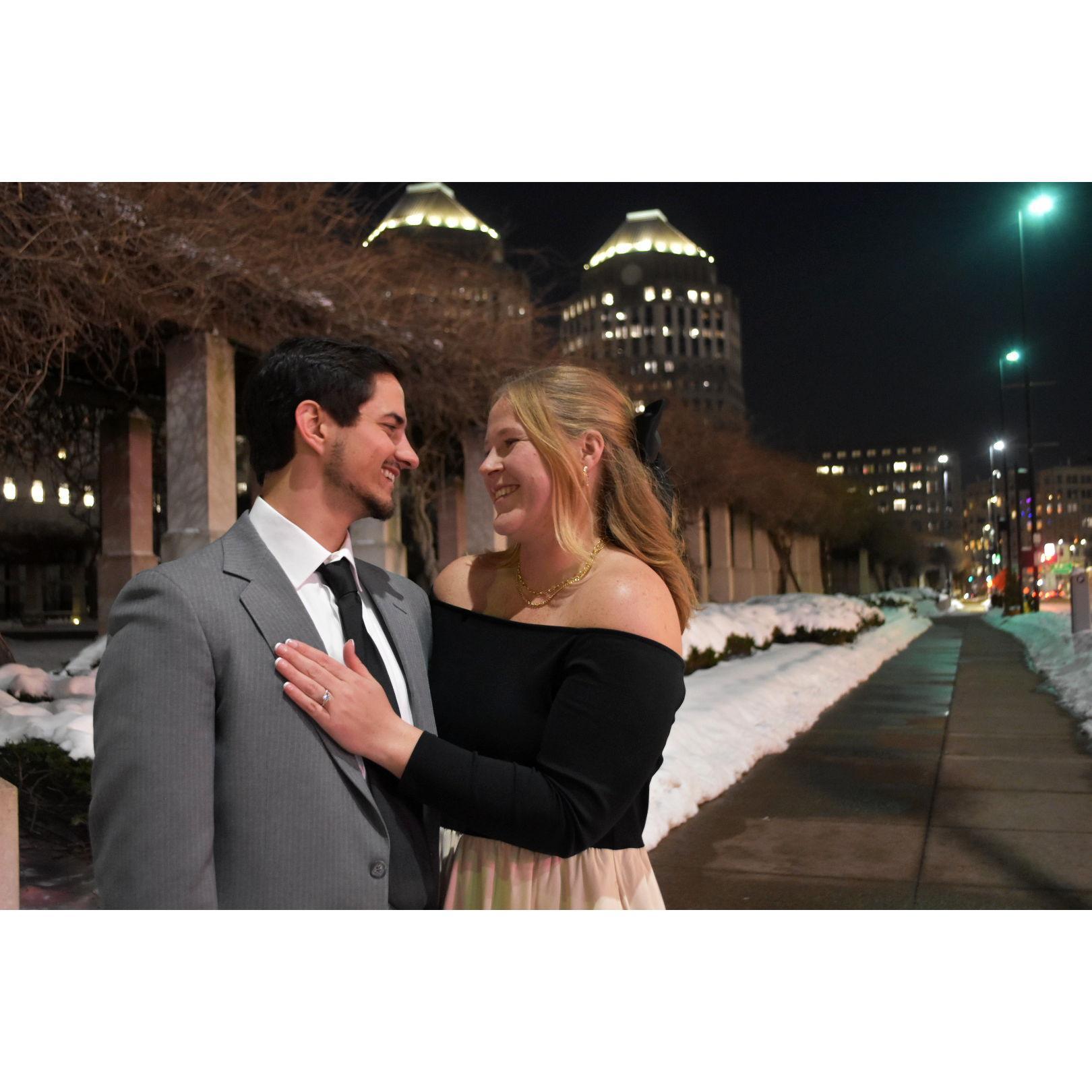 Maxwell planned and executed the most wonderful proposal ever!