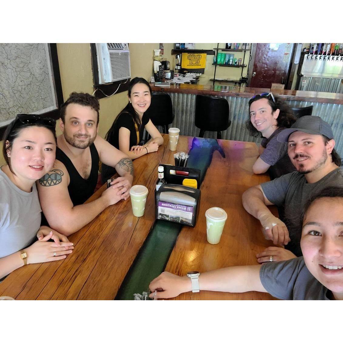 Cool camping nights at Ohiopyle State Park with our besties (Oct 5, 2024)