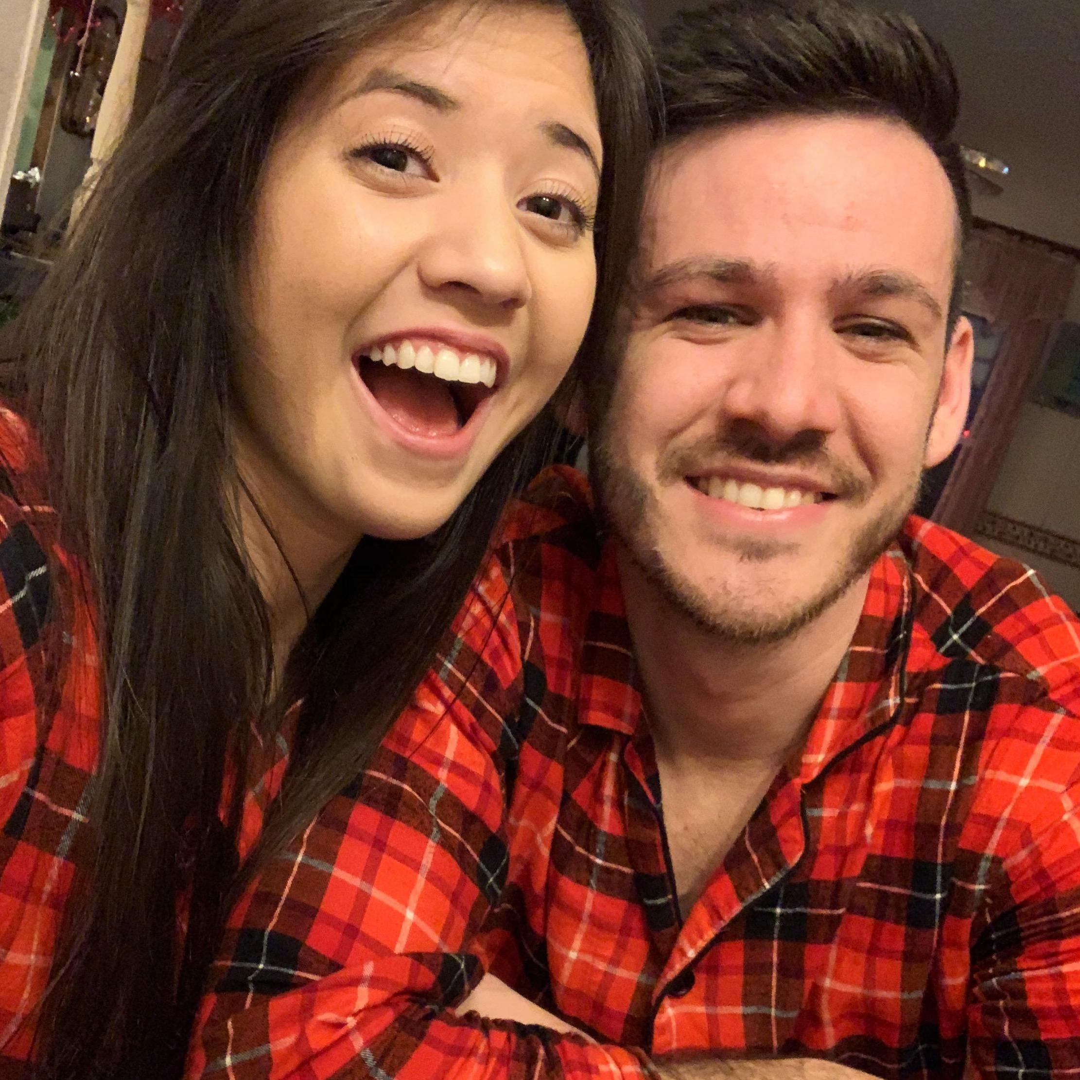 Our first Christmas together, spent in Arkansas, dec 2018