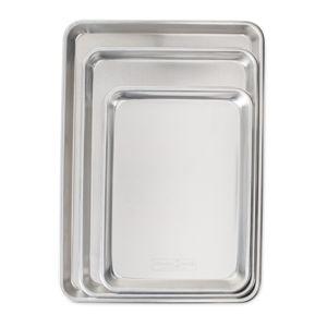 Nordic Ware Naturals 3 Piece Set - Half Sheet, Jelly Roll and Quarter Sheet