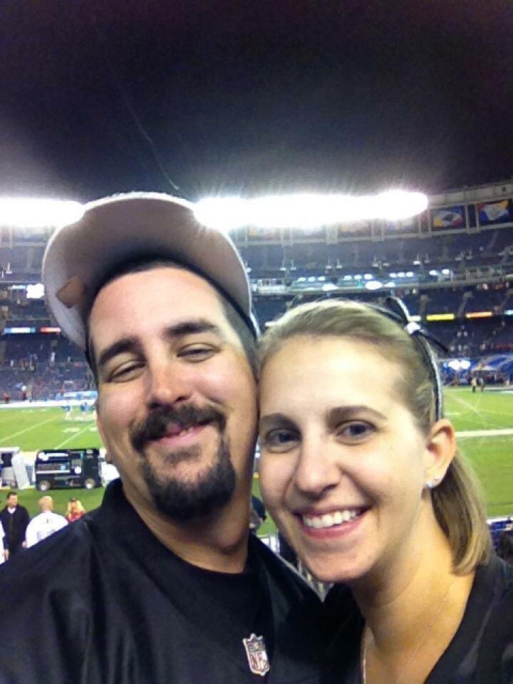 Raiders game in San Diego (2011)!