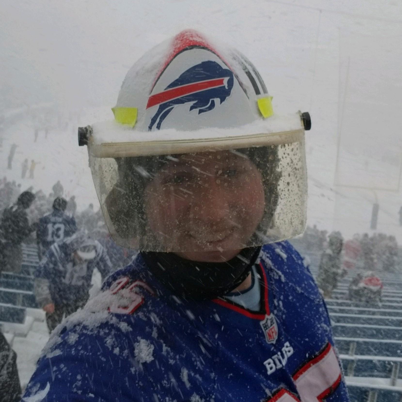 There isn't even enough space to tell half of the story behind the snowiest Bills game I've ever been to. We were 30 rows off the field and had trouble seeing the goalposts!