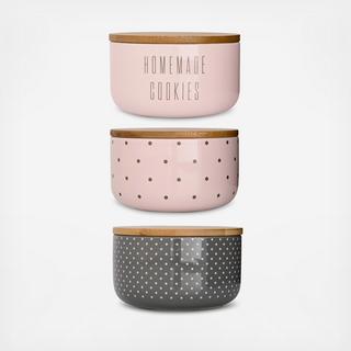 Nude & Cool 3-Piece Bowl Set