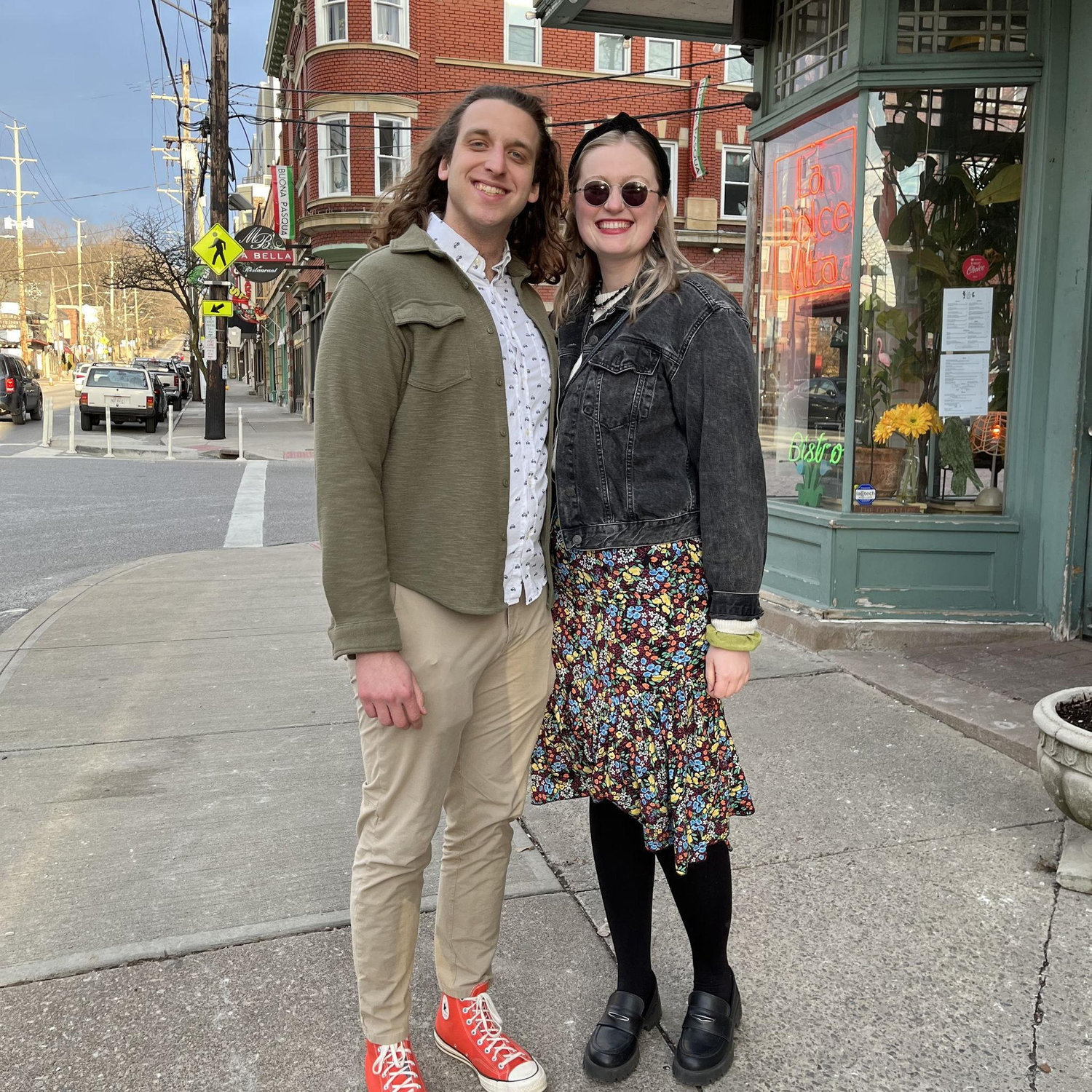 Caroline's birthday dinner in Little Italy