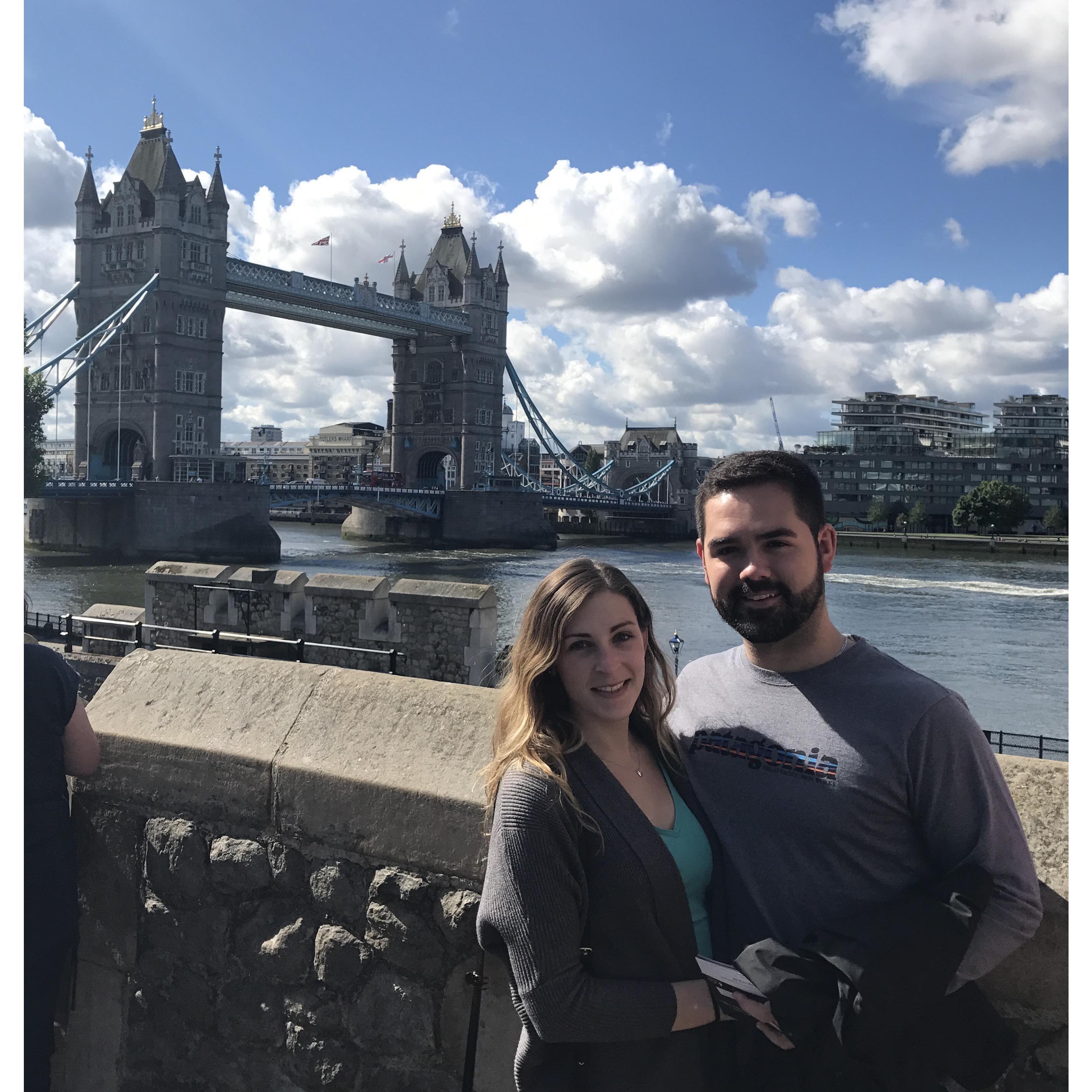 Alicia visited Nick in London in 2017