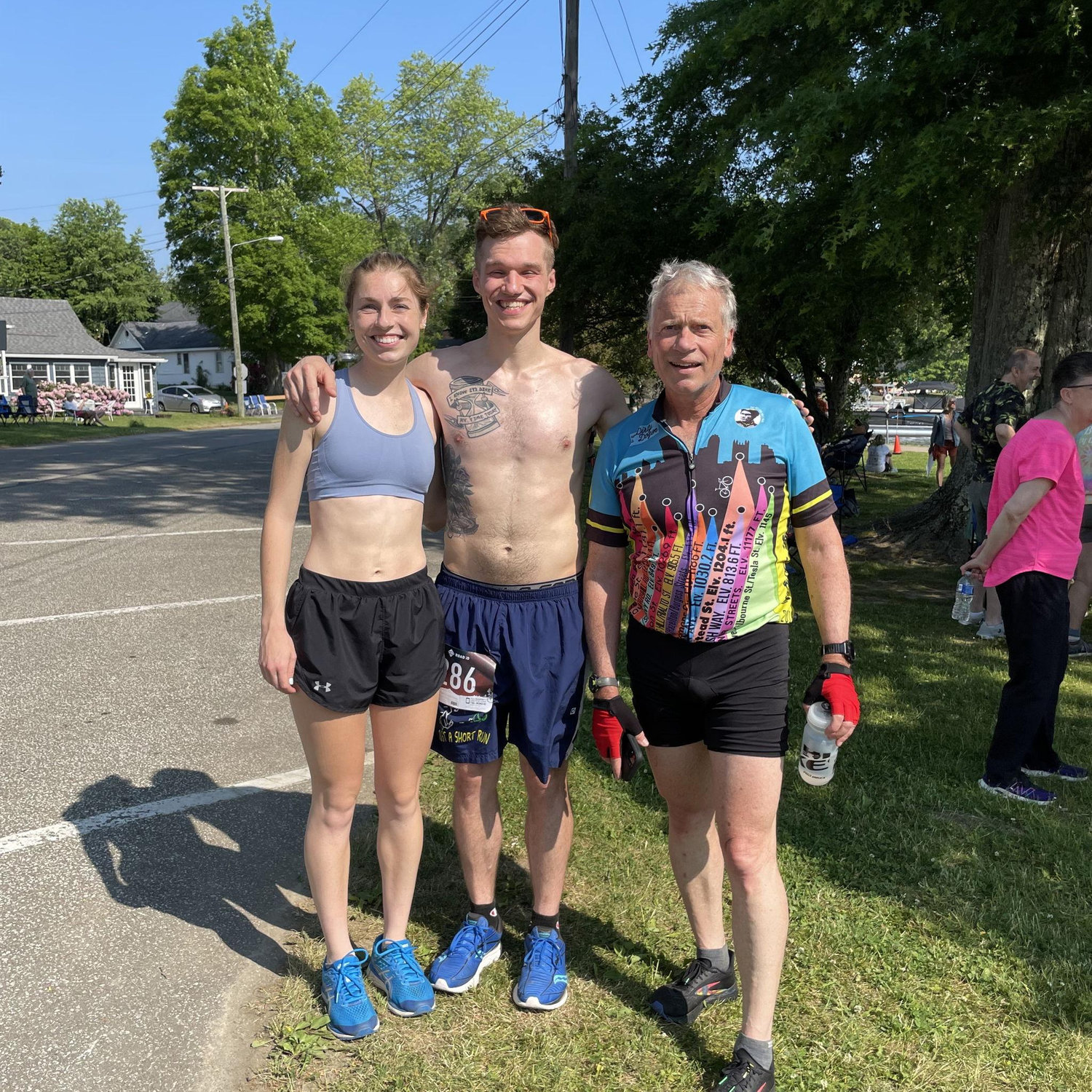 Edinboro triathlon relay team (2023)