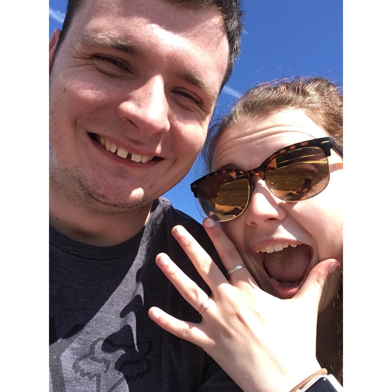 The day Jacque said YES!