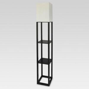 Shelf Floor Lamp Black Lamp Only - Threshold™