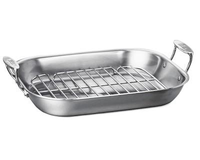 All-Clad Stainless-Steel Flared Roasting Pan, Extra Large
