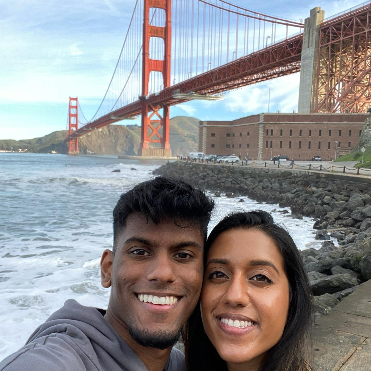 Sarah's first time in SF as a GF