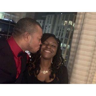 His kisses always cheer me up