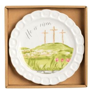 Boxed Easter Cross Plate