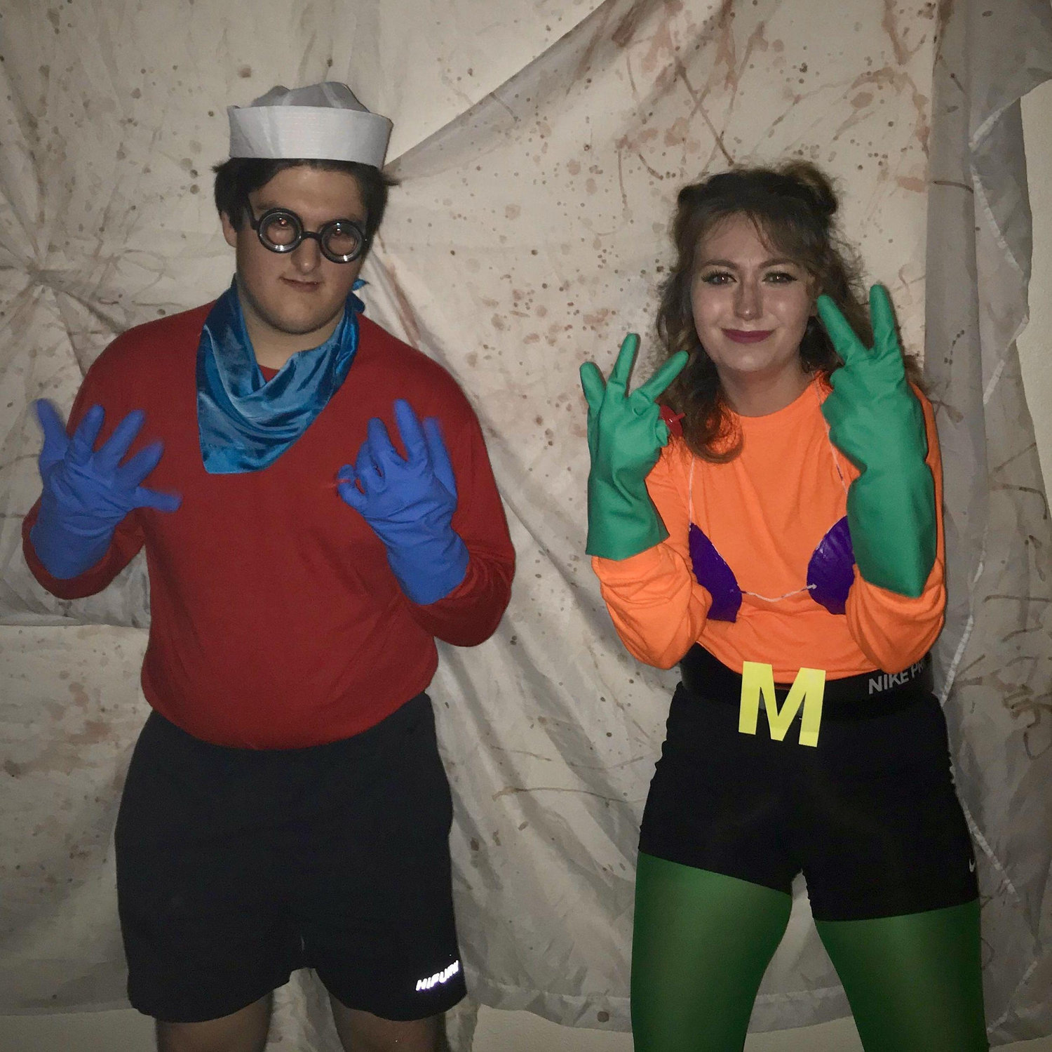 Our first couples costume in 2018.