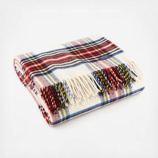 Royal Carefree Stewart Wool Throw