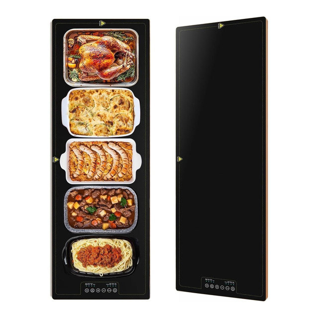 40x14 Inch Electric Warming Trays with Adjustable Temperature , Food Warmers for Parties Buffet, Extra-Large Hot Plate for Restaurants