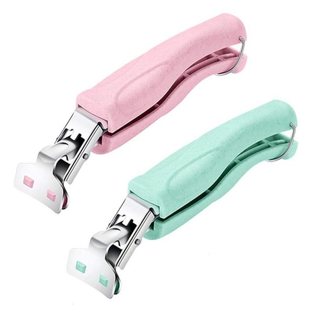 SPTECHMAKE Stainless Steel Anti-Scalding Dish Plate Gripper Clips Tongs Clamp Holder for Moving Hot Plate or Bowls with Food Out from Instant Pot Microwave Oven (2Pack)