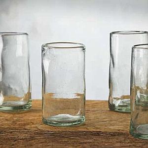 Organic Highball Glasses (Set of 4)
