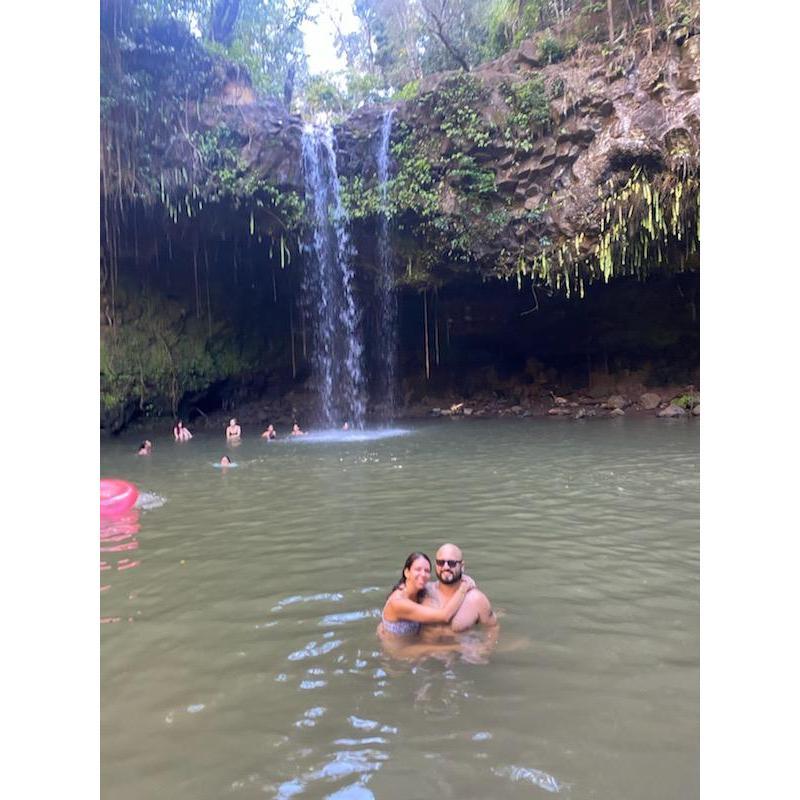 Twin falls, road to Hana