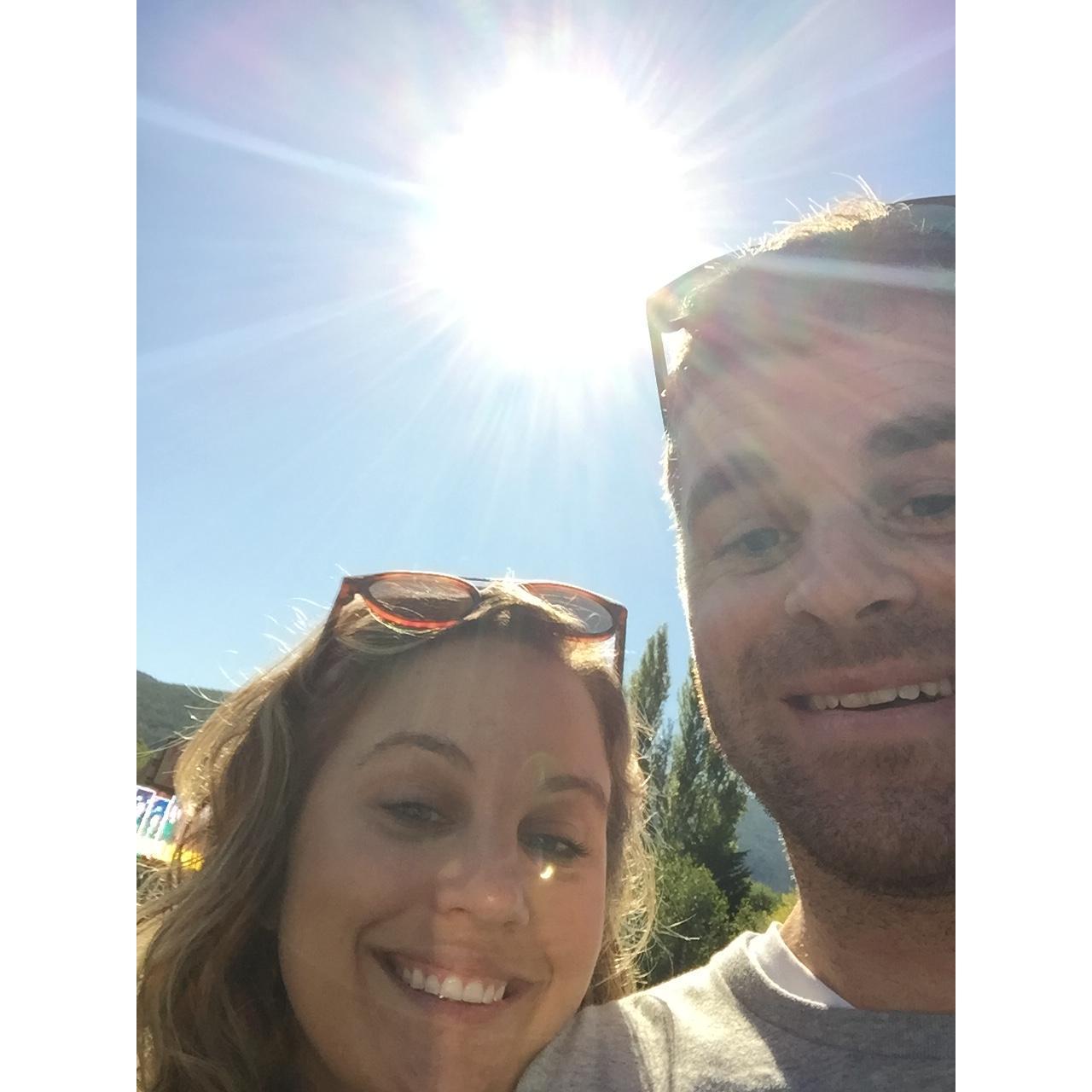 Our first Solar Eclipse together!