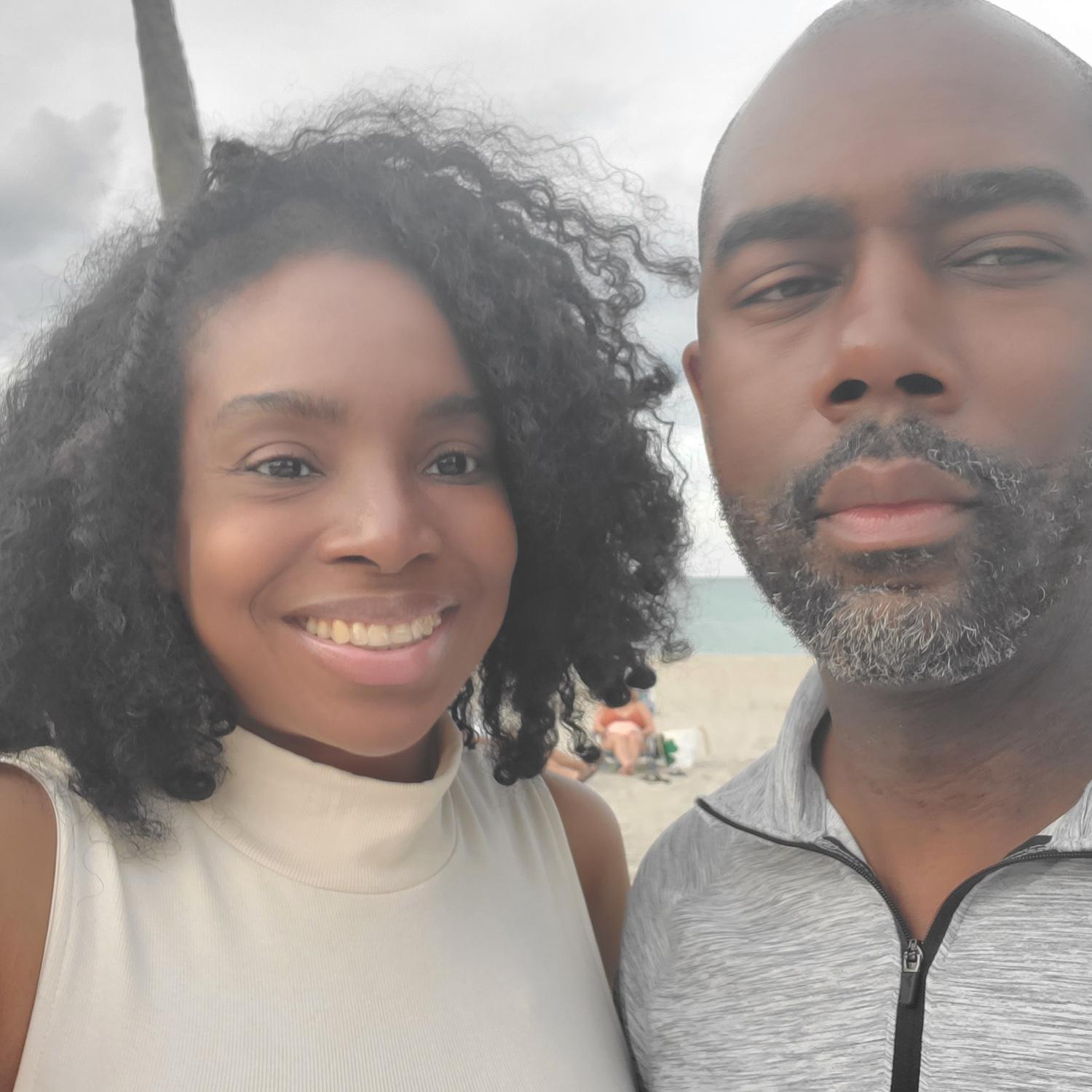 Walking down Ft. Lauderdale Beach. December 2022